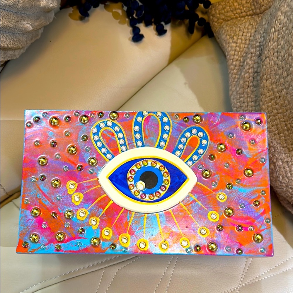 Colorful Evil Eye Decorative Box 🧿🪬